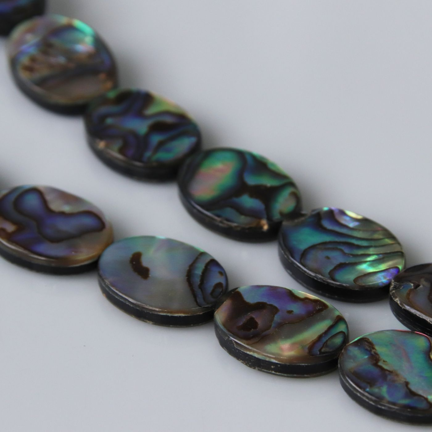 Oval shape Abalone 12x16mm