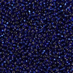 Czech Seed Beads, 10/0 - Silverlined Capri Blue (loose)