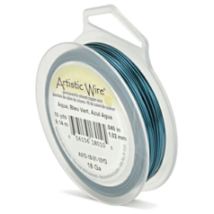 18ga artistic wire aqua