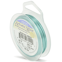 18ga artistic wire seafoam green