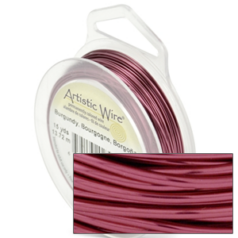 20ga artistic wire burgundy