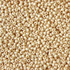 Czech Seed Beads, 10/0 - Opaque Bone (loose)