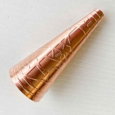 Copper adult size rolled jingles