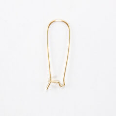 kidney shape earwire, earring hook