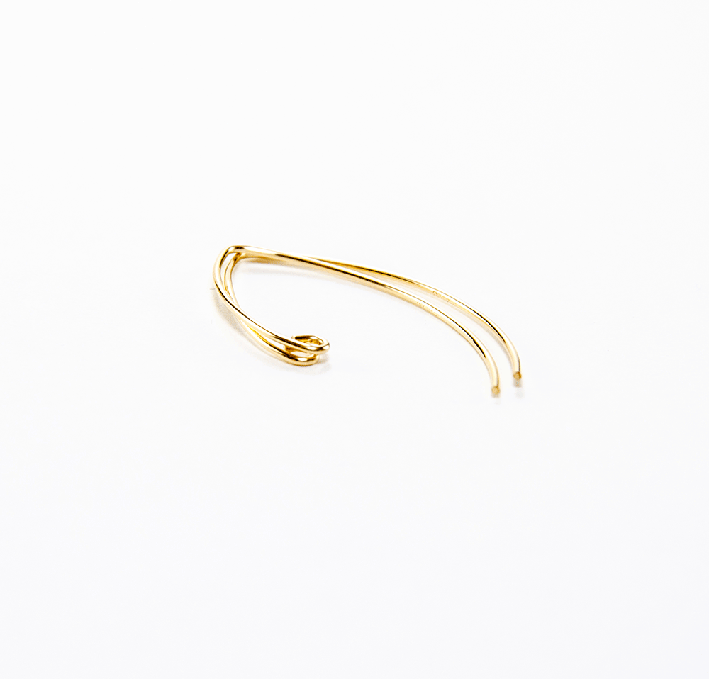 V shape earring hook, ear wire
