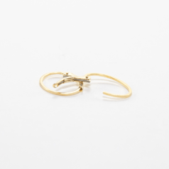 gold filled leverback interchangeable ear wire