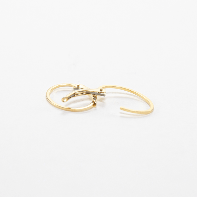 gold filled leverback interchangeable ear wire