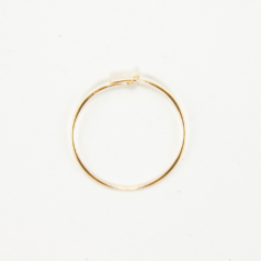 gold filled earring hoops