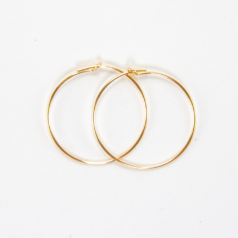 gold filled earring hoops