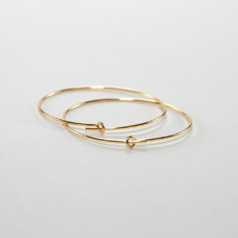 gold filled earring hoops