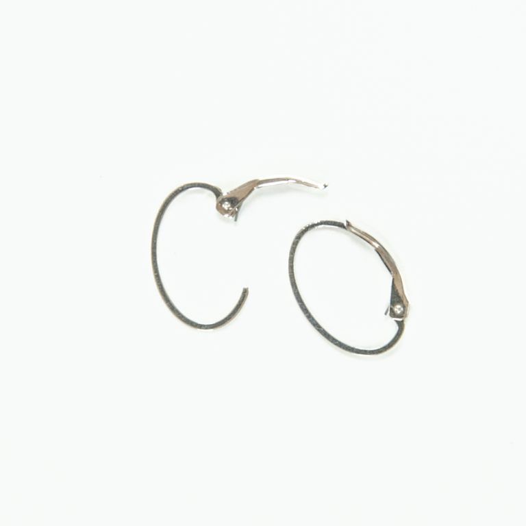 sterling silver leverback earwire