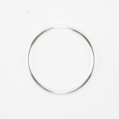 sterling silver earring hoops