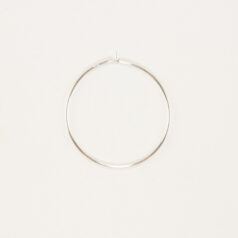 sterling silver earring hoop