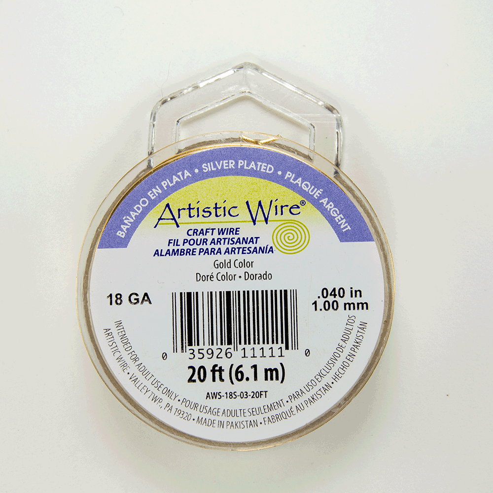 16 gauge artistic wire gold color