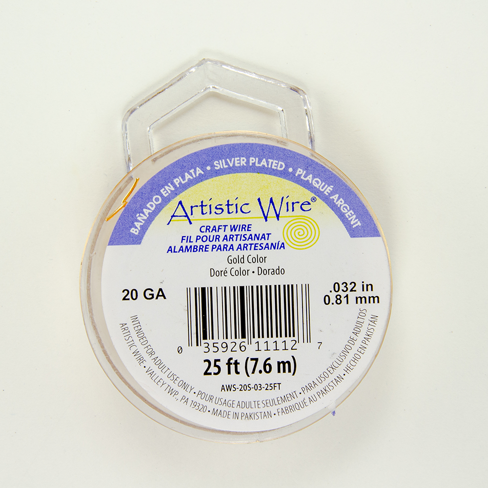 Artistic wire gold colour 20 ga