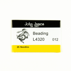 John James Beading needles size 12