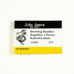 John James Beading needles size 15