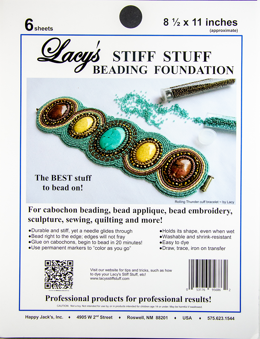 Beading foundation sheets