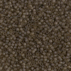 Miyuki Delica - 11/0 – Matte smoked Topaz Glazed Luster DB-384