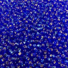 Czech Seed Beads, 6/0 - Silverlined Dark Blue Square Hole (loose)