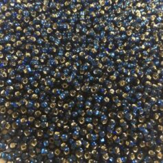 Czech Seed Beads, 8/0 - Silverlined Aqua Square Hole (loose)