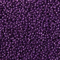 Czech Seed Beads, 11/0 - Metallic Purple (loose)