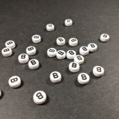 Plastic Beads B Round