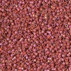 Miyuki Delica - 11/0 - Matte Opaque Glazed  Rainbow Carnelian DB-2306