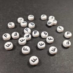 Plastic Beads F Round
