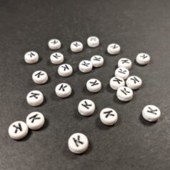 Plastic Beads K Round