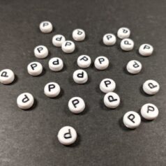 Plastic Beads P Round