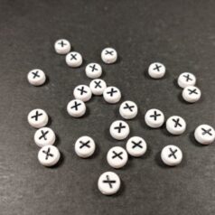 Plastic Beads X Round