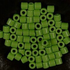 Preciosa Rola Beads, Opaque size 6.2mm - Pale Green (loose)