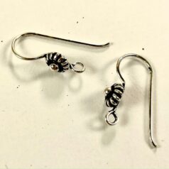 Bali Sterling Silver Ear Wire