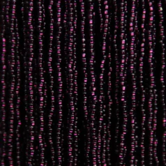 Czech Seed Beads, 11/0 - Silverlined Dark Amethyst Square Hole (strung)