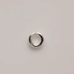 Jump Ring Open 6mm 16g .999 Fine Silver Plated