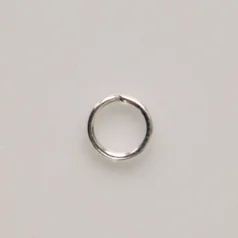 Jump Ring Open 6mm 20g .999 Fine Silver Plated