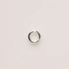 Jump Ring Open 4mm 21g .999 Fine Silver Plated