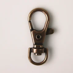 Swivel Trigger Catch Key Chain Antiqur Bronze Plated (38mmx14mm)