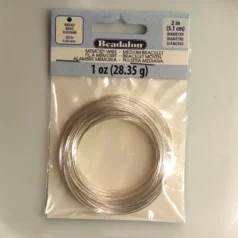 Memory Wire - Silver plated - Medium