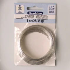Memory Wire - Silver plated - Large