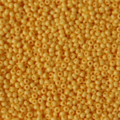 Czech Seed Beads, 10/0 - Solgel Chalk Yellow (loose)