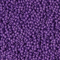 Czech Seed Beads, 10/0 - Solgel Chalk Violet (loose)
