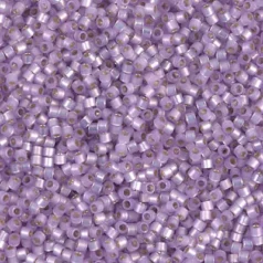 Miyuki Delica - 11/0 – Silver lined Dyed Opal Lavender DB-629