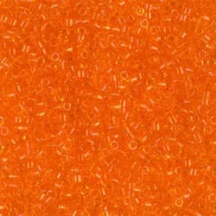 Miyuki Delica - 11/0 – Transparent Orange DB-703