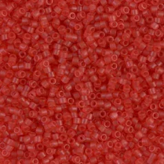 Miyuki Delica - 11/0 – Dyed Semi Frosted Transparent Watermelon DB-779