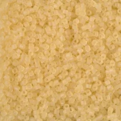 Miyuki Delica - 11/0 – Matte Transparent Light Straw DB-1272