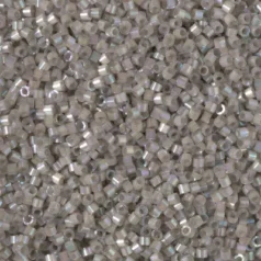 Miyuki Delica - 11/0 – Silk-inside Dyed Pewter AB DB-1877