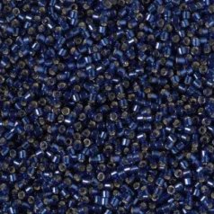 Miyuki Delica - 11/0 – Duracoat Silver-lined Navy DB-2191