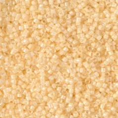 Miyuki Delica - 11/0 – Fancy-Lined Banana Cream DB-2371